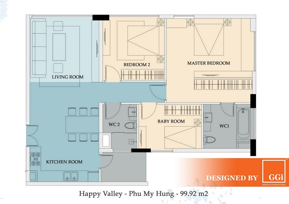 Happy Valley - 99.92 m2